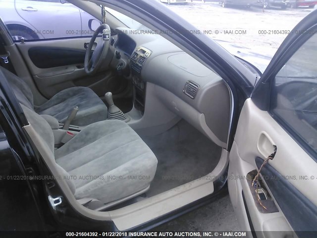 1NXBR12E7XZ291379 - 1999 TOYOTA COROLLA VE/CE/LE 黑色 照片 5