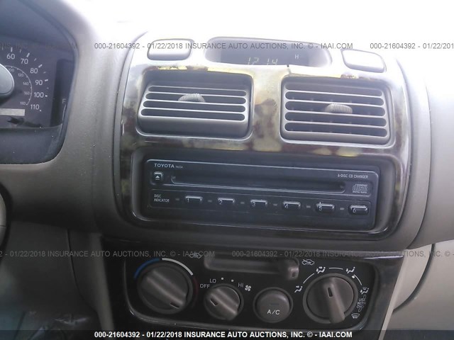 1NXBR12E7XZ291379 - 1999 TOYOTA COROLLA VE/CE/LE 黑色 照片 6