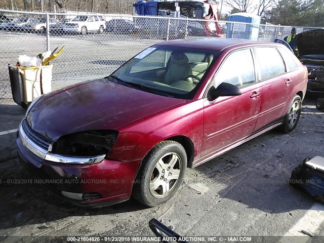 1G1ZU64894F169766 - 2004 CHEVROLET MALIBU MAXX LT MAROON photo 2