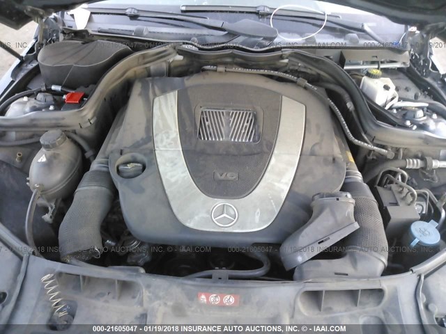 WDDGF56X88F142884 - 2008 MERCEDES-BENZ C 350 GRAY photo 10