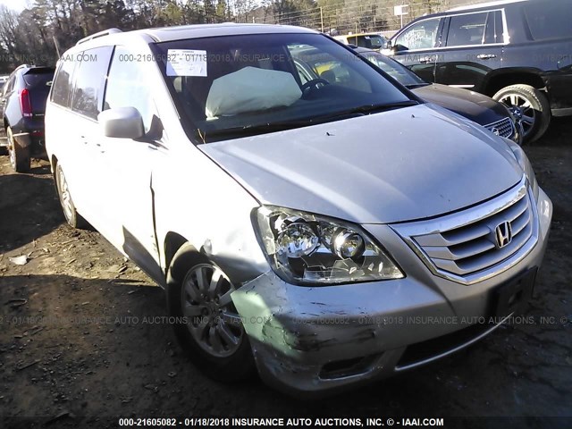 5FNRL3H6XAB076465 - 2010 HONDA ODYSSEY EXL ვერცხლისფერი ფოტო 6