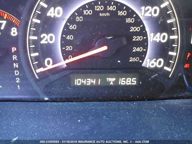 5FNRL3H6XAB076465 - 2010 HONDA ODYSSEY EXL ვერცხლისფერი ფოტო 7