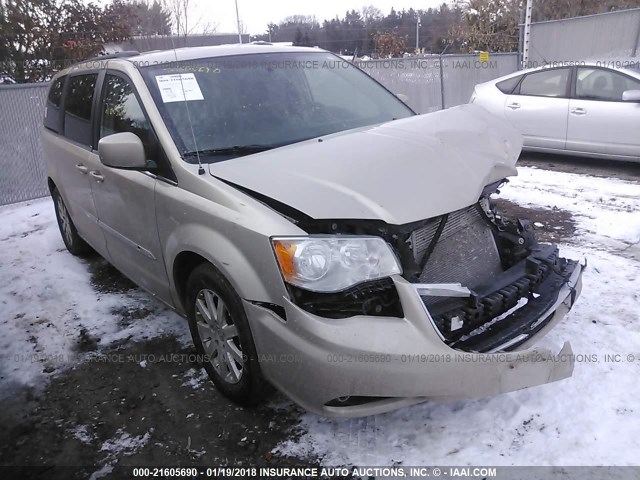 2C4RC1BG7DR707039 - 2013 CHRYSLER TOWN & COUNTRY TOURING GOLD photo 1