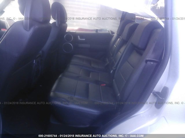 SALAD24486A409165 - 2006 LAND ROVER LR3 SE GRAY photo 8