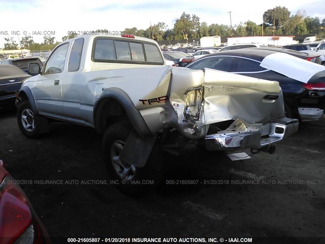 5TESN92N43Z164685 - 2003 TOYOTA TACOMA XTRACAB PRERUNNER SILVER photo 3