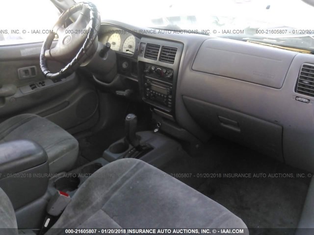 5TESN92N43Z164685 - 2003 TOYOTA TACOMA XTRACAB PRERUNNER ვერცხლისფერი ფოტო 5