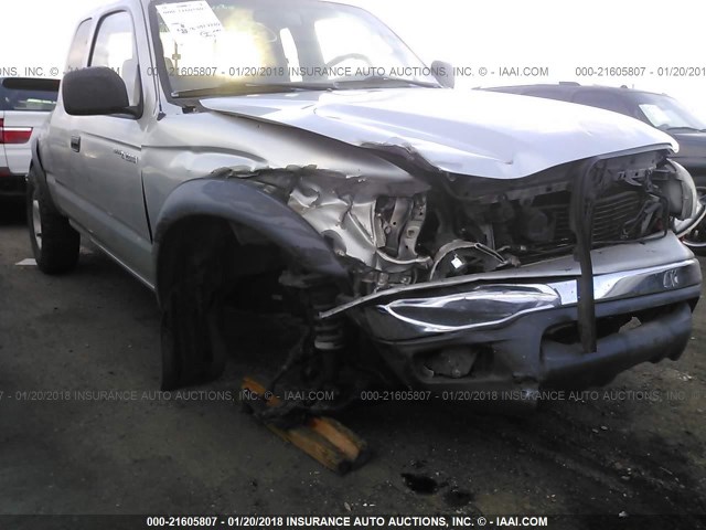 5TESN92N43Z164685 - 2003 TOYOTA TACOMA XTRACAB PRERUNNER ვერცხლისფერი ფოტო 6