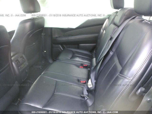 5N1AR2MN7FC695821 - 2015 NISSAN PATHFINDER S/SV/SL/PLATINUM 银色 照片 8