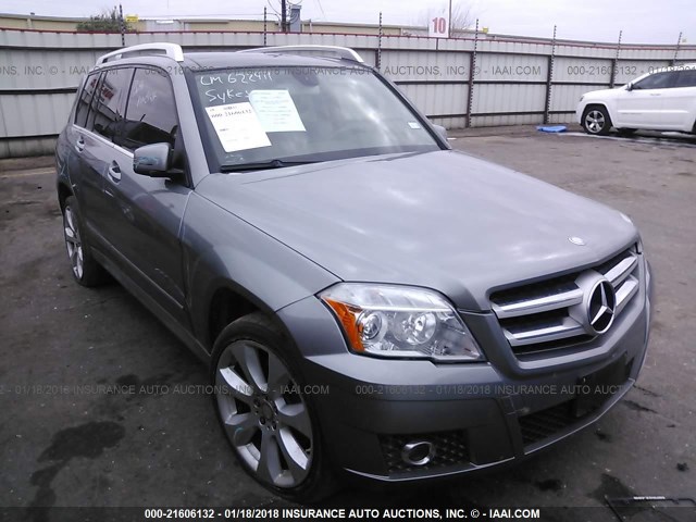 WDCGG5GB4BF689310 - 2011 MERCEDES-BENZ GLK 350 GRAY photo 1