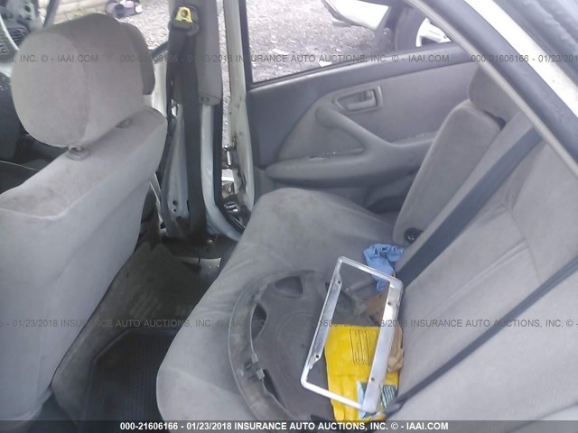 4T1BG22K3XU893990 - 1999 TOYOTA CAMRY CE/LE/XLE 白色 照片 8