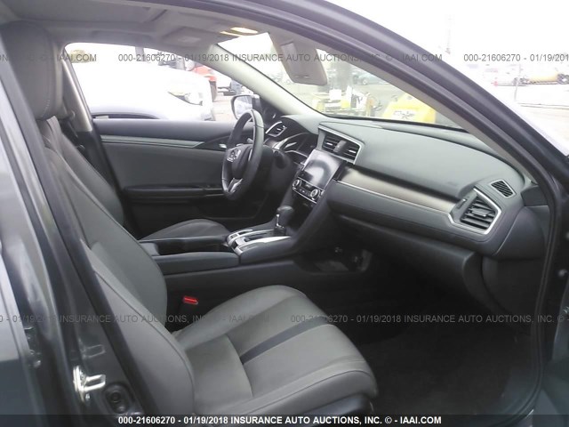 2HGFC1F79GH647905 - 2016 HONDA CIVIC EX GRAY photo 5