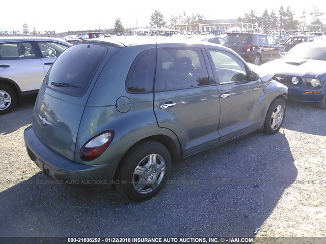 3A4FY58B56T277321 - 2006 CHRYSLER PT CRUISER TOURING GREEN photo 4