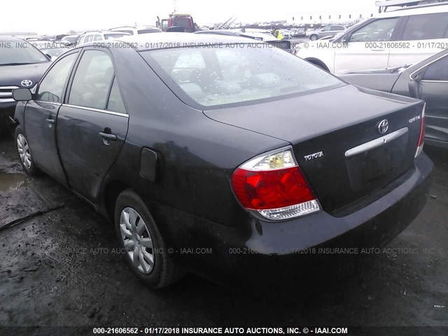 4T1BE30K86U157222 - 2006 TOYOTA CAMRY LE/XLE/SE BLACK photo 3