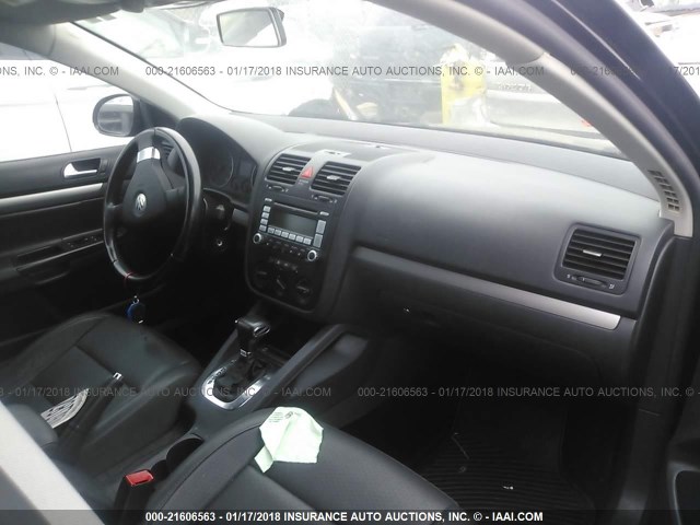 3VWRJ71K49M033474 - 2009 VOLKSWAGEN JETTA WOLFSBURG 黑色 照片 5