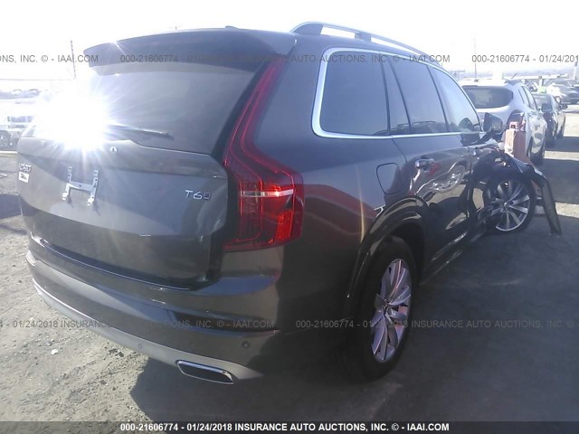 YV4A22PK8G1063382 - 2016 VOLVO XC90 T6 BROWN photo 4