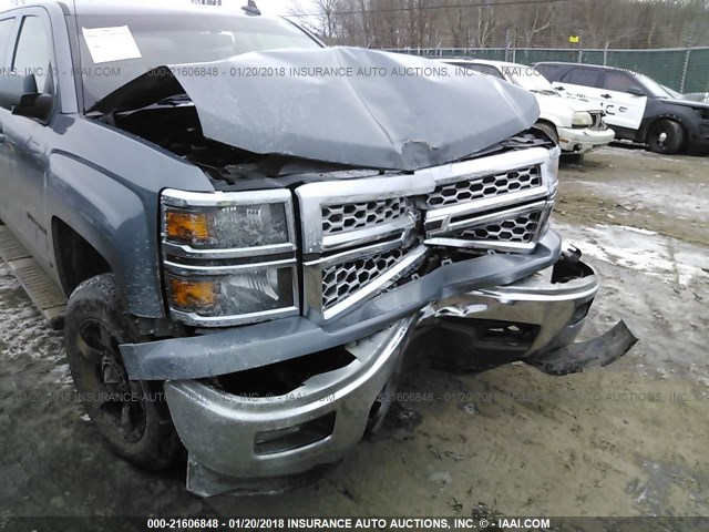 3GCUKREH7FG534700 - 2015 CHEVROLET SILVERADO K1500 LT TURQUOISE photo 6