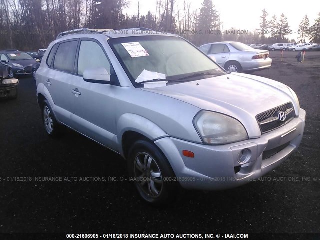 KM8JN72D17U489943 - 2007 HYUNDAI TUCSON SE/LIMITED SILVER photo 1