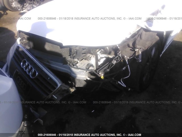 WAUAFAFL1BN056381 - 2011 AUDI A4 PREMIUM WHITE photo 6