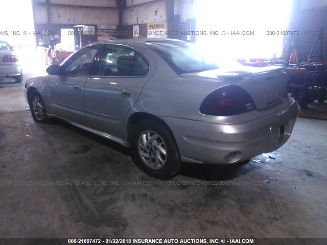 1G2NF52E64C193631 - 2004 PONTIAC GRAND AM SE1 SILVER photo 3