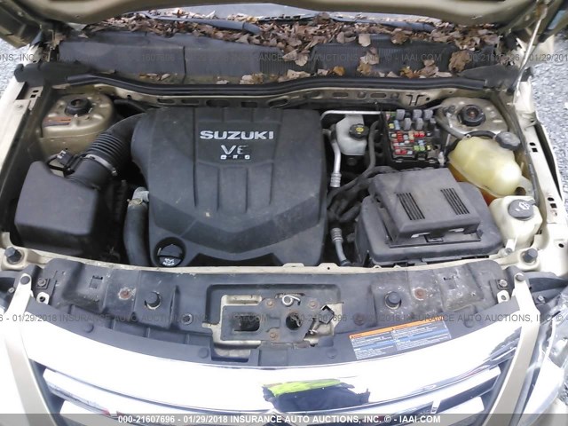 2S3DA117376129403 - 2007 SUZUKI XL7 GOLD photo 10