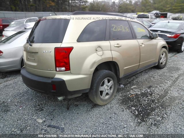 2S3DA117376129403 - 2007 SUZUKI XL7 GOLD photo 4