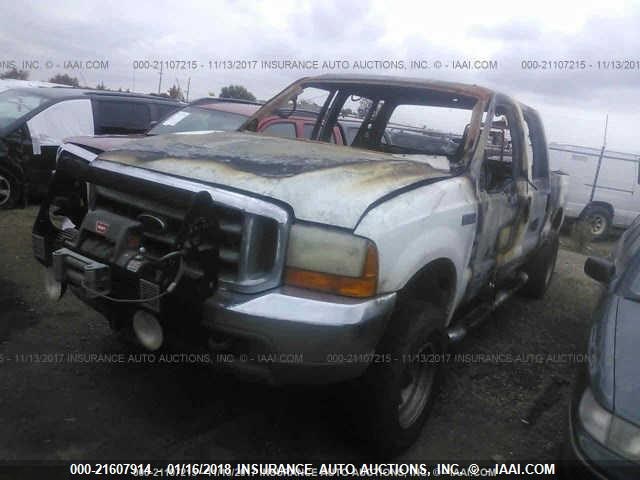 1FTSW31F2XEC99600 - 1999 FORD F350 SRW SUPER DUTY WHITE photo 2