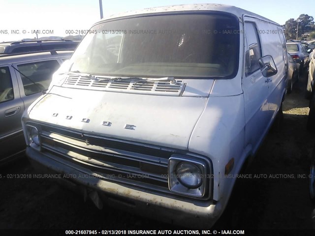 B11AB8X123350 - 1978 DODGE RAM VAN WHITE photo 2