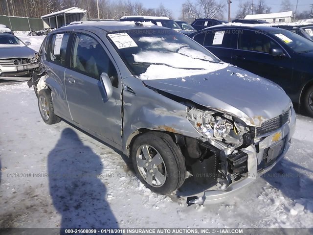 KL1TD6DE6BB134343 - 2011 CHEVROLET AVEO LS/LT 银色 照片 6