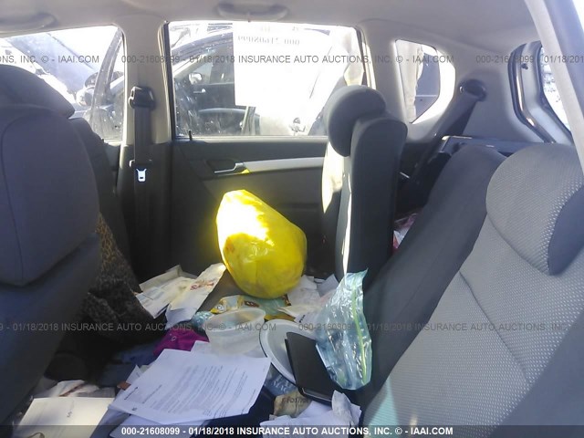 KL1TD6DE6BB134343 - 2011 CHEVROLET AVEO LS/LT 银色 照片 8