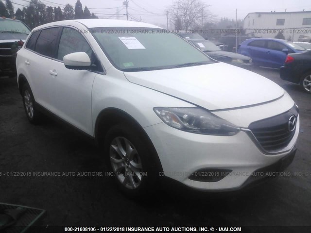 JM3TB2BA4D0424383 - 2013 MAZDA CX-9 SPORT WHITE photo 1