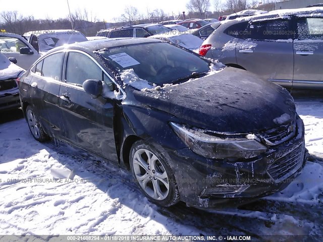 1G1BG5SM6G7309953 - 2016 CHEVROLET CRUZE PREMIER BLACK photo 1