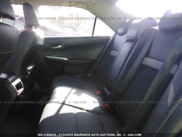 4T1BF1FK1CU193693 - 2012 TOYOTA CAMRY SE/LE/XLE Серебристый фото 8