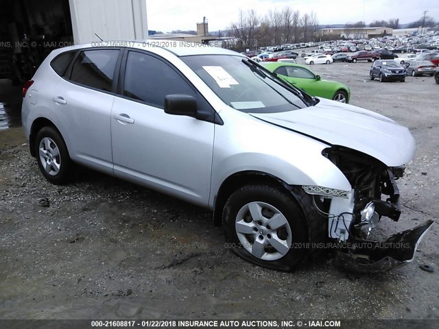 JN8AS58V19W163251 - 2009 NISSAN ROGUE S/SL SILVER photo 1