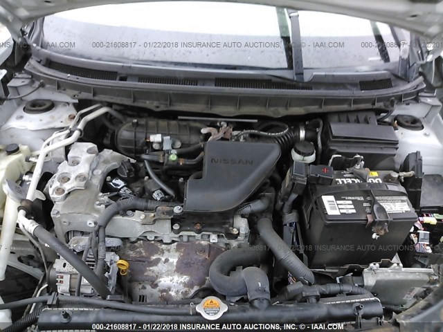 JN8AS58V19W163251 - 2009 NISSAN ROGUE S/SL SILVER photo 10