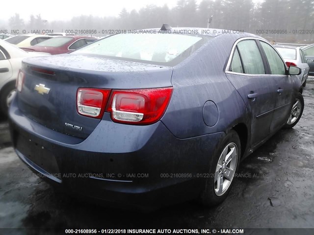1G11B5SAXDF236605 - 2013 CHEVROLET MALIBU LS Dəniz mavisi foto 4