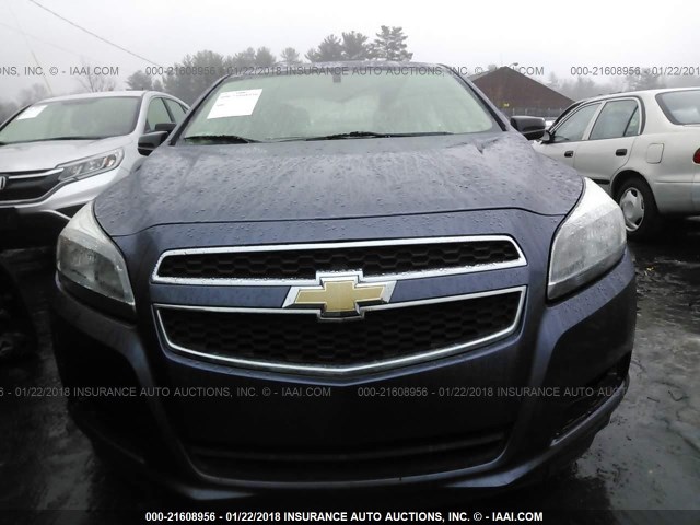 1G11B5SAXDF236605 - 2013 CHEVROLET MALIBU LS Dəniz mavisi foto 6