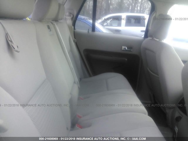 2FMDK36C27BA29485 - 2007 FORD EDGE SE GRAY photo 8