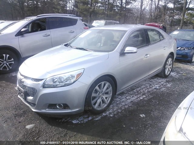 1G11E5SA7GF168291 - 2016 CHEVROLET MALIBU LIMITED LTZ Gümüş foto 2