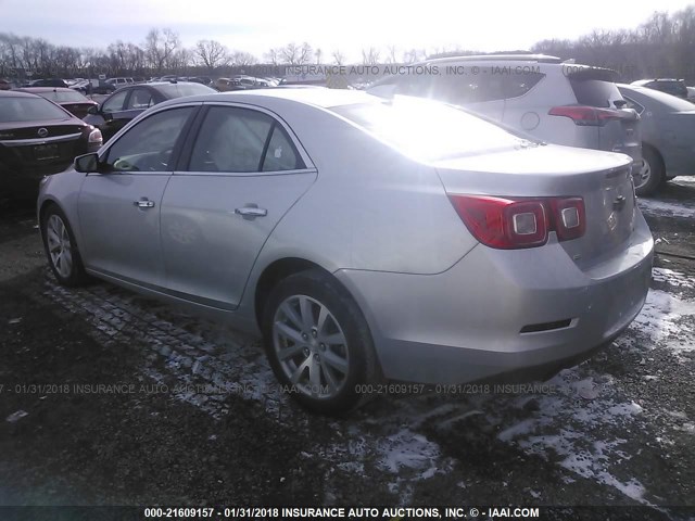 1G11E5SA7GF168291 - 2016 CHEVROLET MALIBU LIMITED LTZ Gümüş foto 3