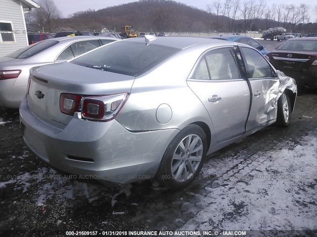 1G11E5SA7GF168291 - 2016 CHEVROLET MALIBU LIMITED LTZ Gümüş foto 4