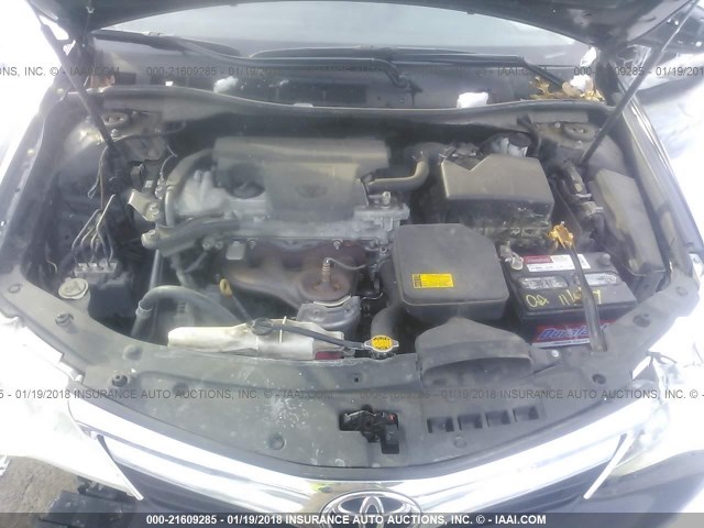 4T1BF1FK5CU158283 - 2012 TOYOTA CAMRY SE/LE/XLE 黑色 照片 10