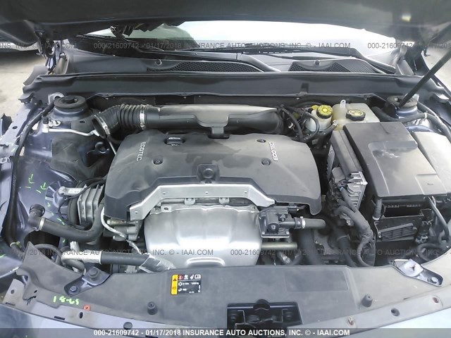 1G11C5SA5DF257410 - 2013 CHEVROLET MALIBU 1LT 蓝色 照片 10