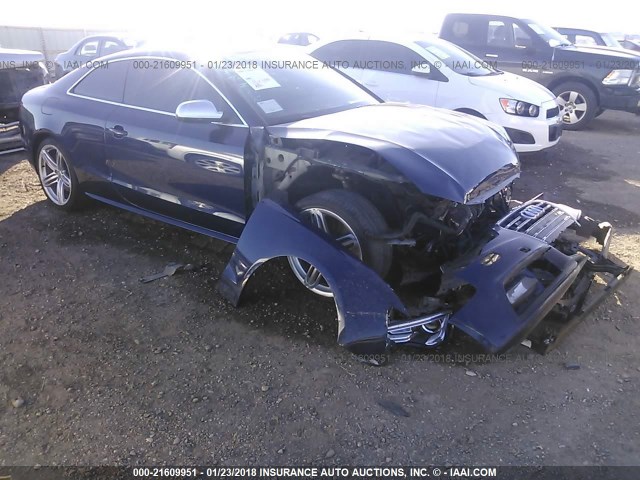 WAUCGAFR8DA040571 - 2013 AUDI S5 PREMIUM PLUS 蓝色 照片 1