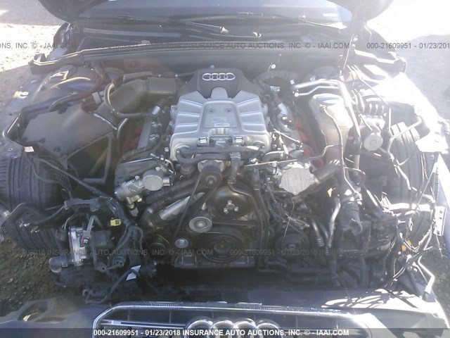 WAUCGAFR8DA040571 - 2013 AUDI S5 PREMIUM PLUS 蓝色 照片 10