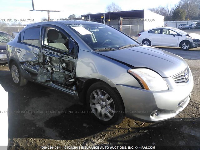 3N1AB6AP4BL664792 - 2011 NISSAN SENTRA 2.0/2.0S/SR/2.0SL GRAY photo 1