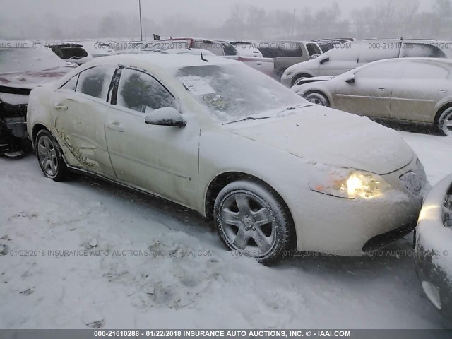 1G2ZG57B284159912 - 2008 PONTIAC G6 SE WHITE photo 1