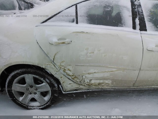 1G2ZG57B284159912 - 2008 PONTIAC G6 SE WHITE photo 6