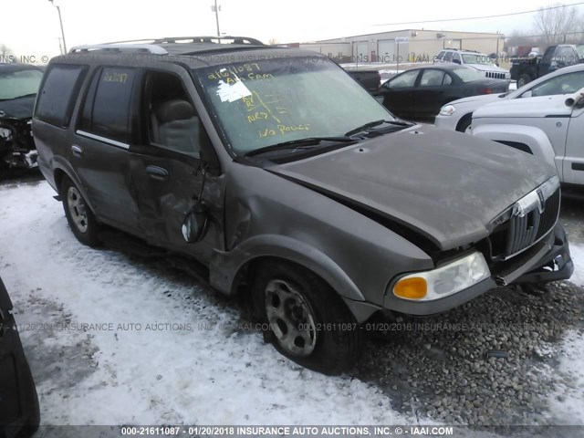 5LMFU28A61LJ03438 - 2001 LINCOLN NAVIGATOR SILVER photo 1