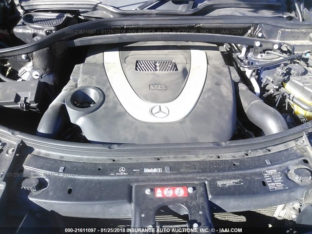 4JGBF7BE6BA750469 - 2011 MERCEDES-BENZ GL 450 4MATIC BLUE photo 10