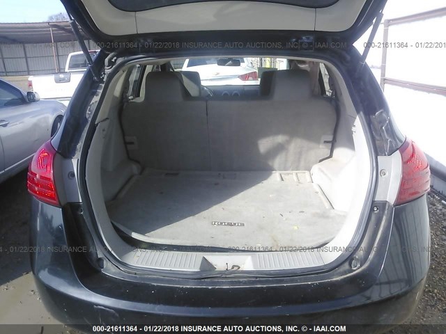 JN8AS5MT7CW602903 - 2012 NISSAN ROGUE S/SV BLACK photo 8